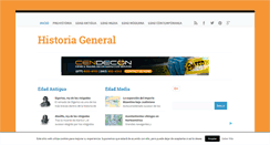 Desktop Screenshot of historiageneral.com